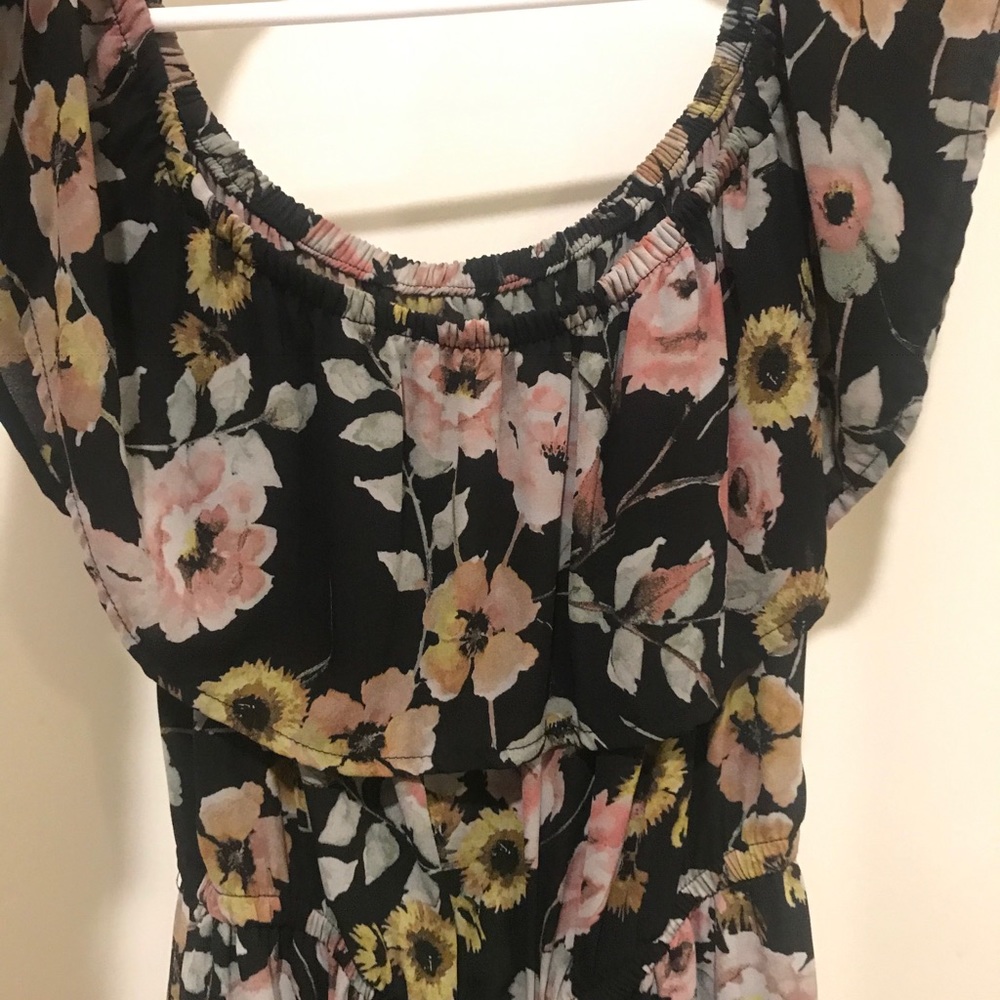 Cupcakes & Cashmere Ruffle Off Shoulder Mini Dress - Picture 4 of 6